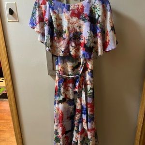 Floral summer dress!Worn once! Size 2 or S.